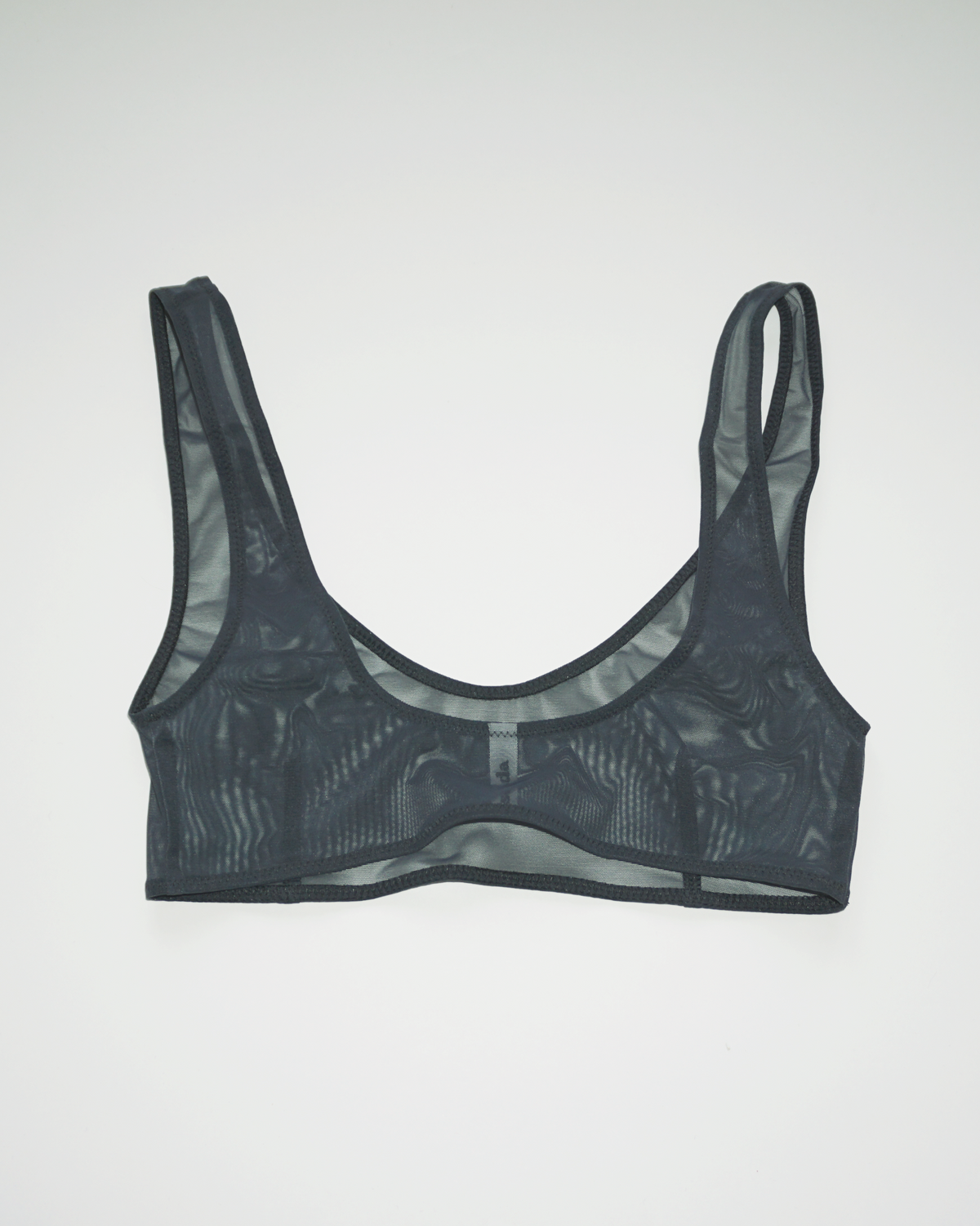Soda Lingerie Mesh Tiny Top - Grey