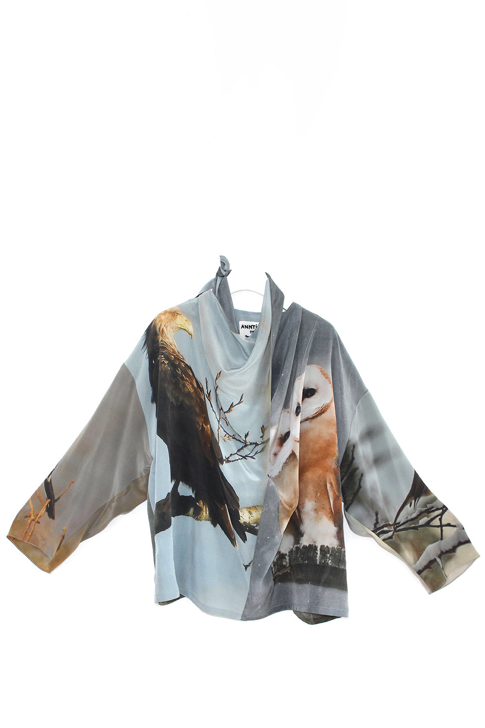 Anntian Wrap Top - Print A