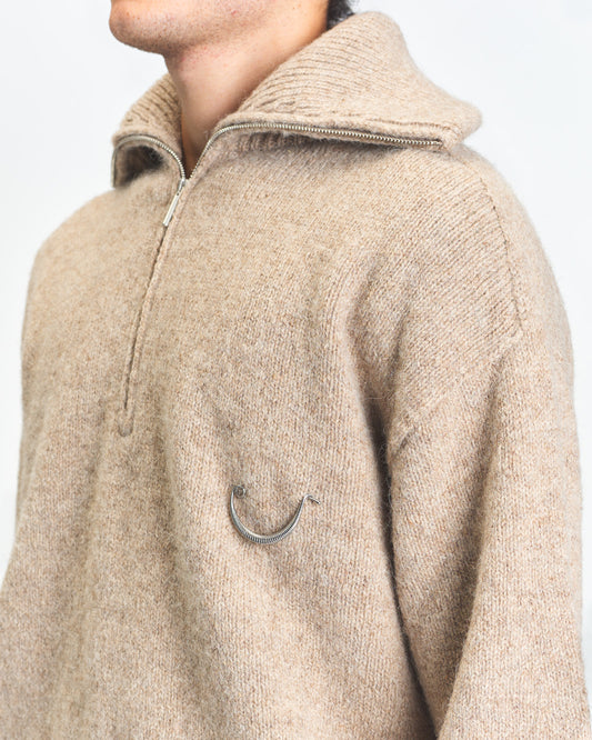 From my Heart / Half Zip Sweater