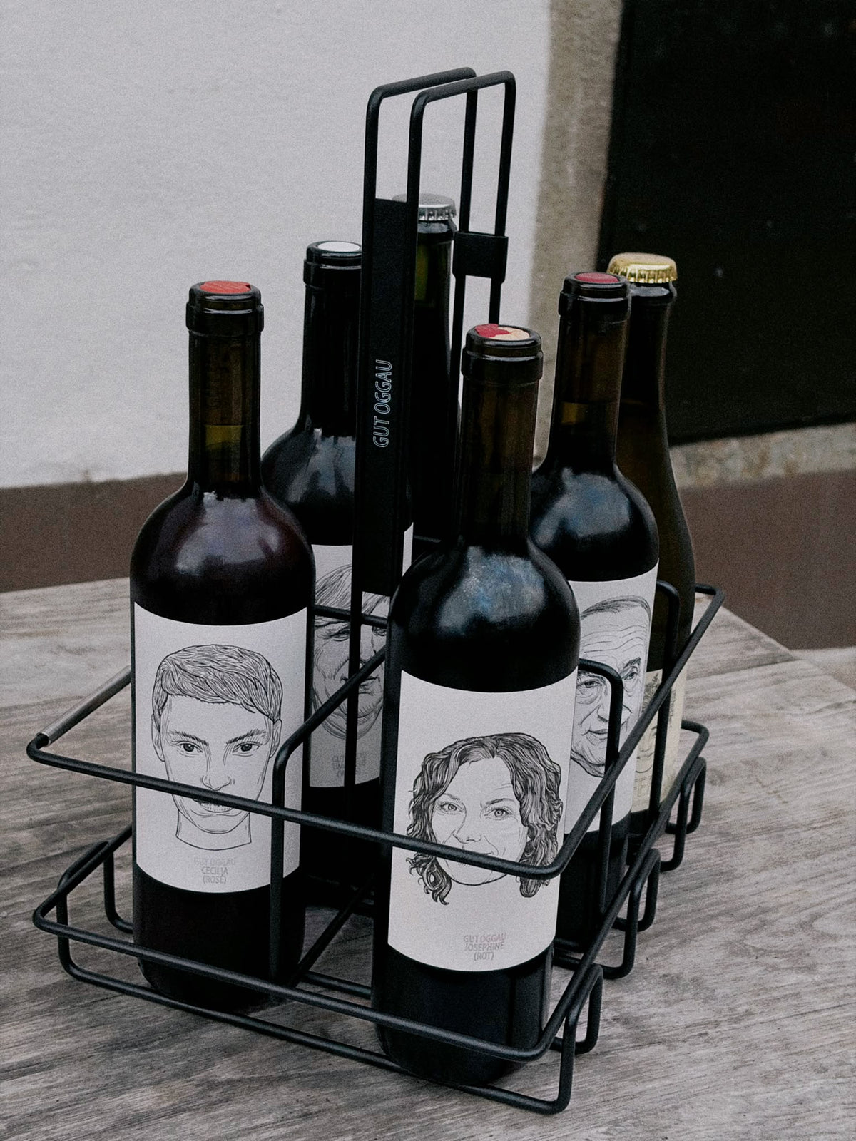 Gut Oggau x MY WINE DESIGN Wine Basket
