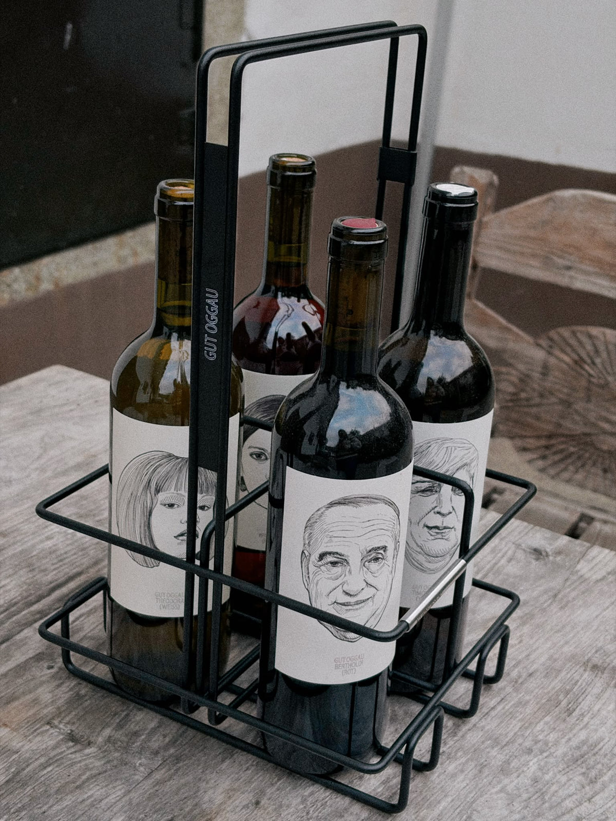 Gut Oggau x MY WINE DESIGN Wine Basket