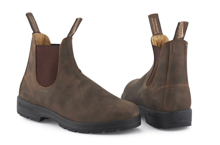 Blundstone Work Boot — Rustic Brown