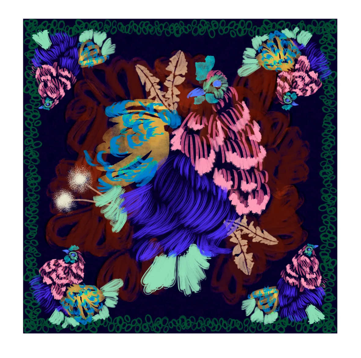 From my Heart/ Chicken Scarf