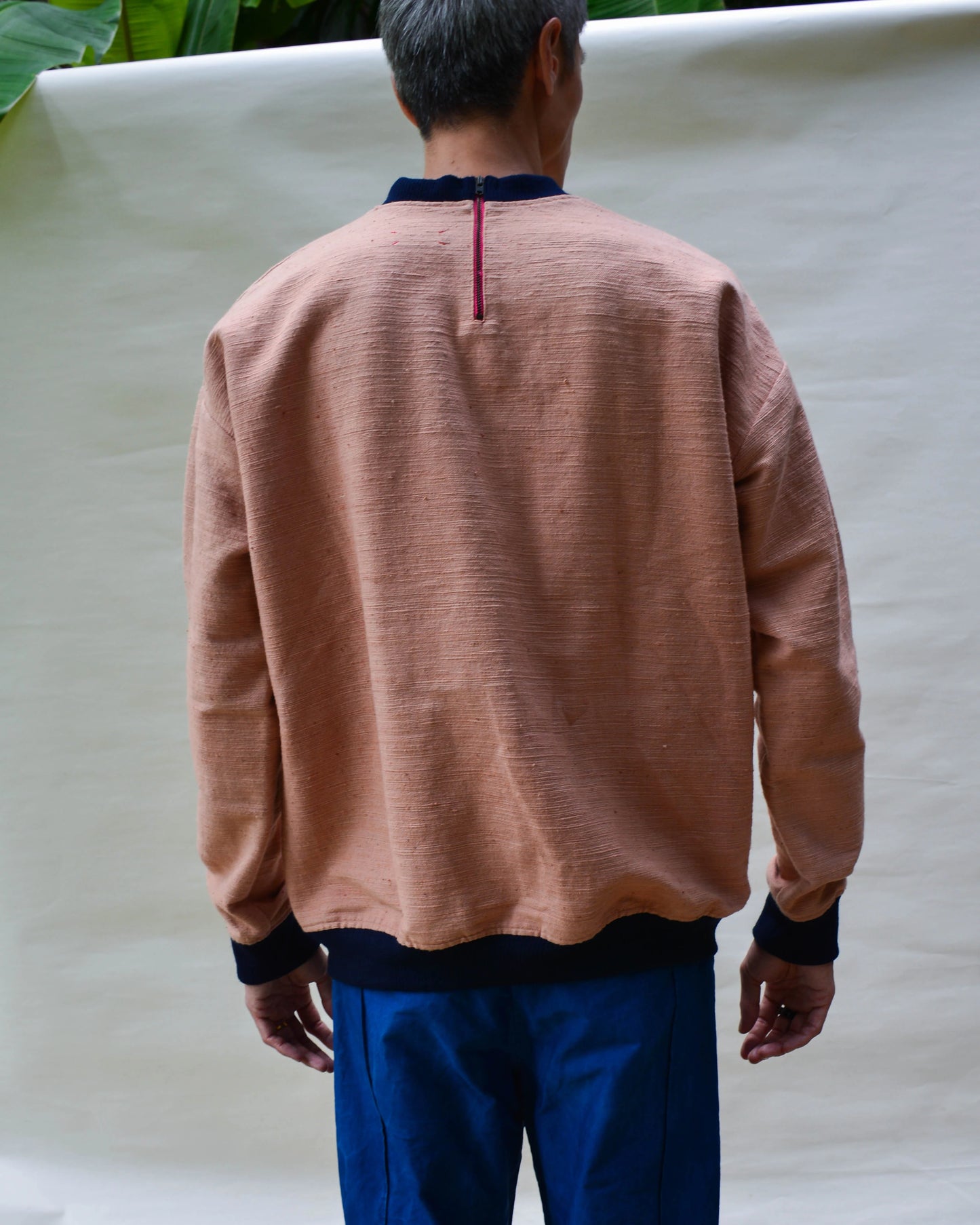 From myHeart/ Woven Sweatshirt Unisex