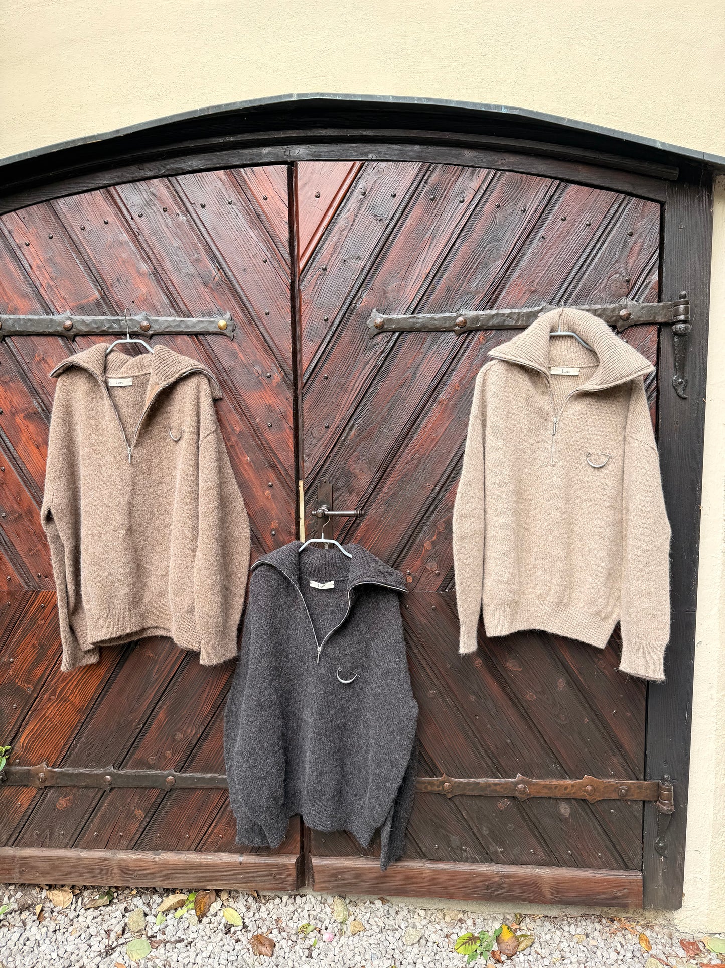 From my Heart / Half Zip Sweater