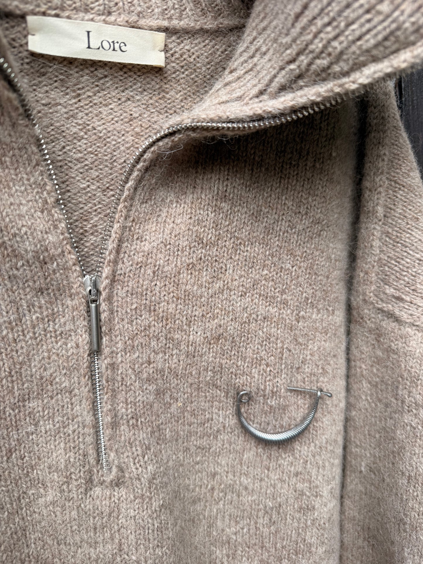 From my Heart / Half Zip Sweater