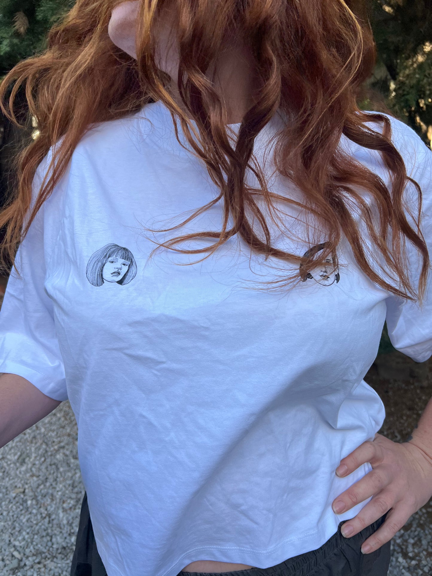 NEW CROPPED Winifred X Theodora T-Shirt