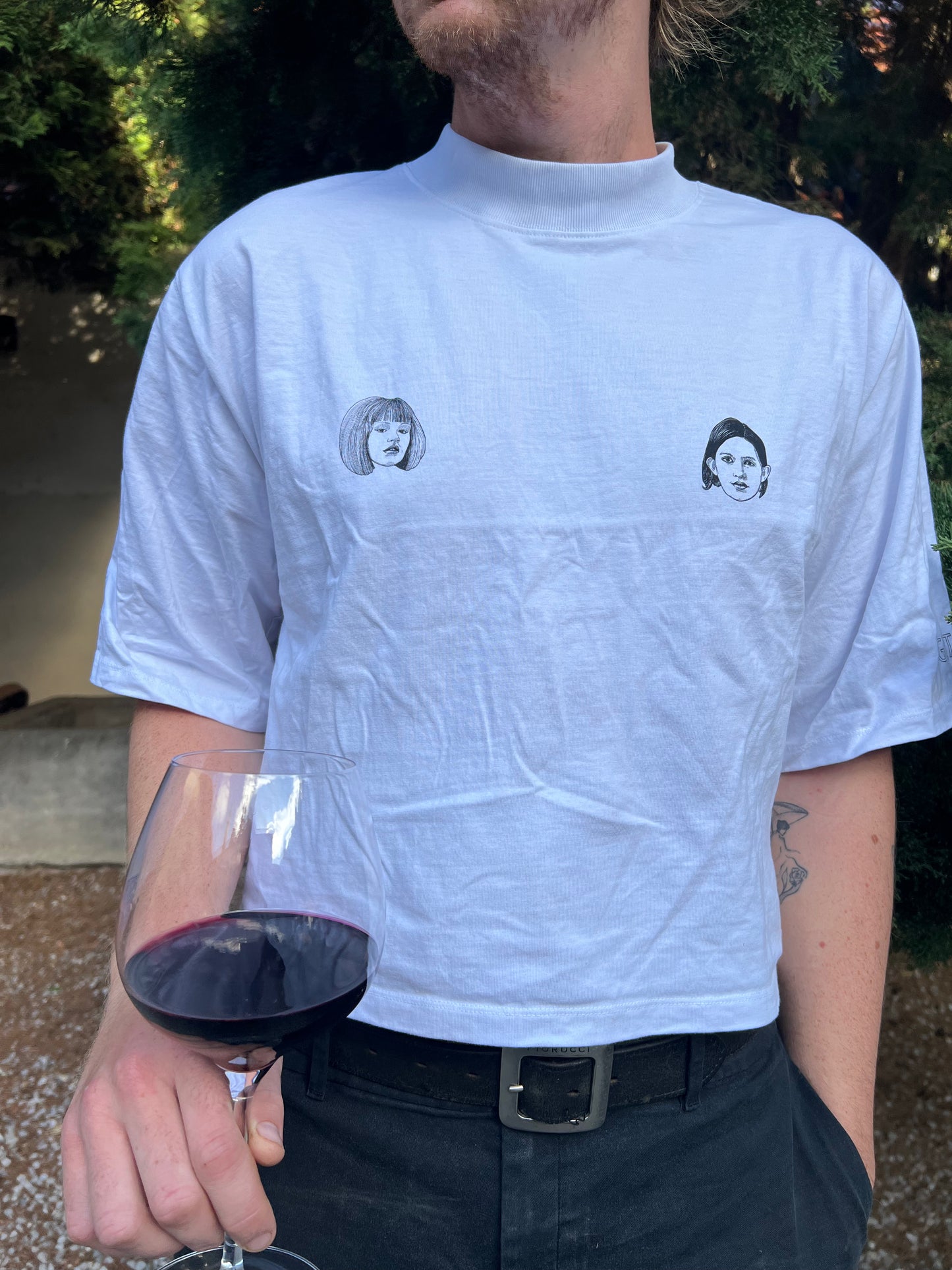 NEW CROPPED Winifred X Theodora T-Shirt
