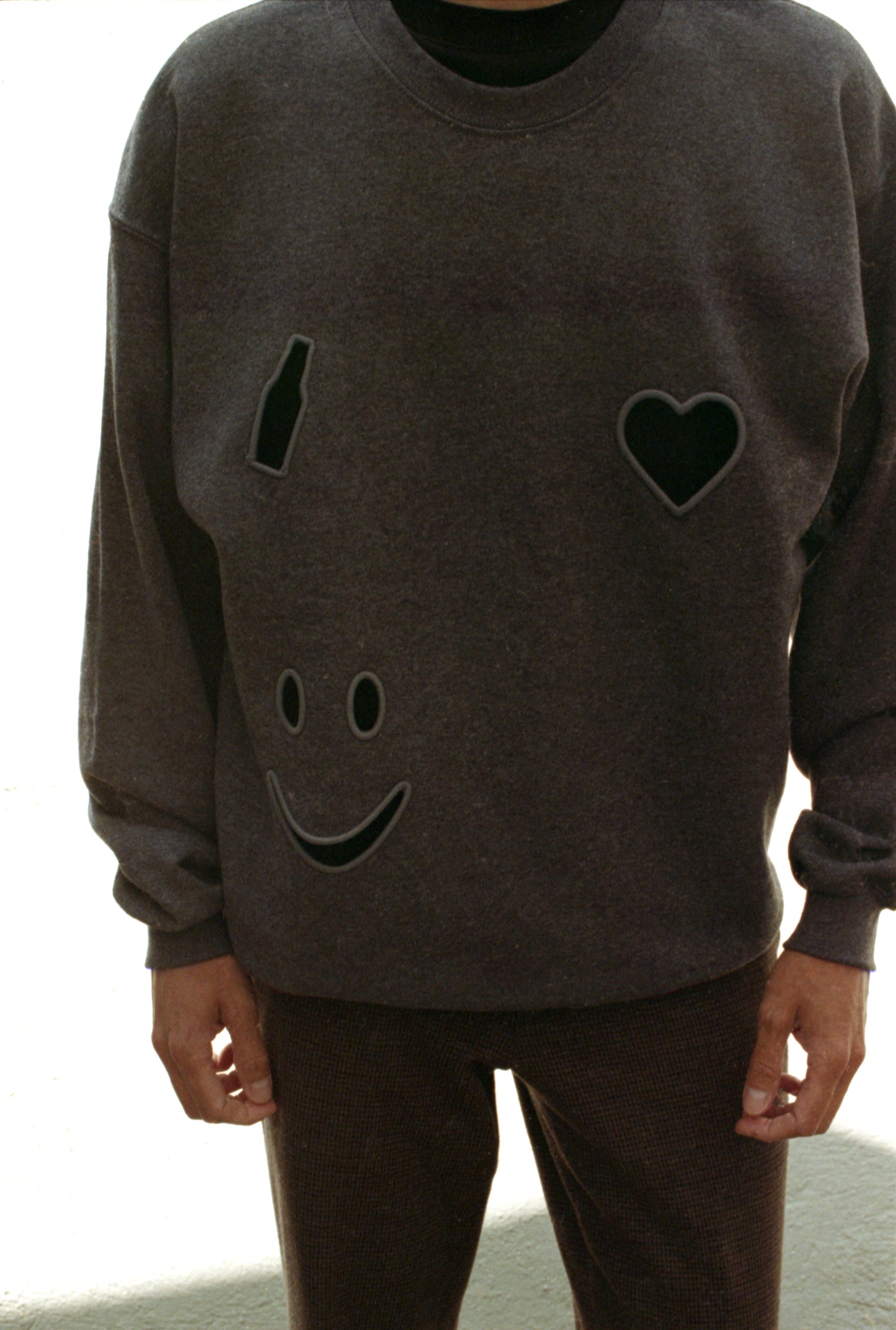 From my Heart / Heart Cut Out Sweater