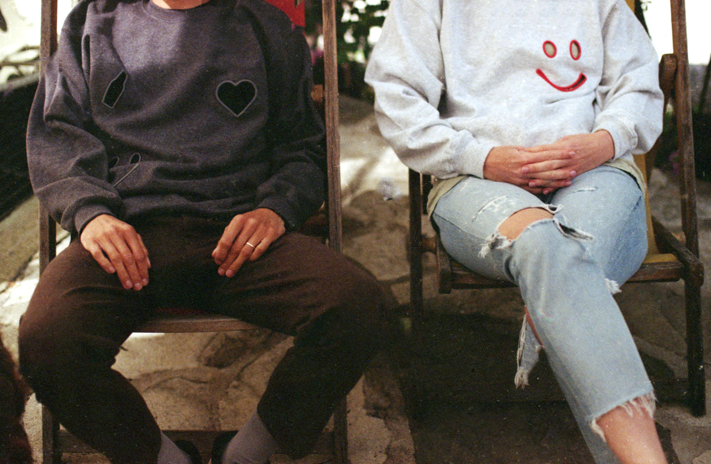 From my Heart / Heart Cut Out Sweater