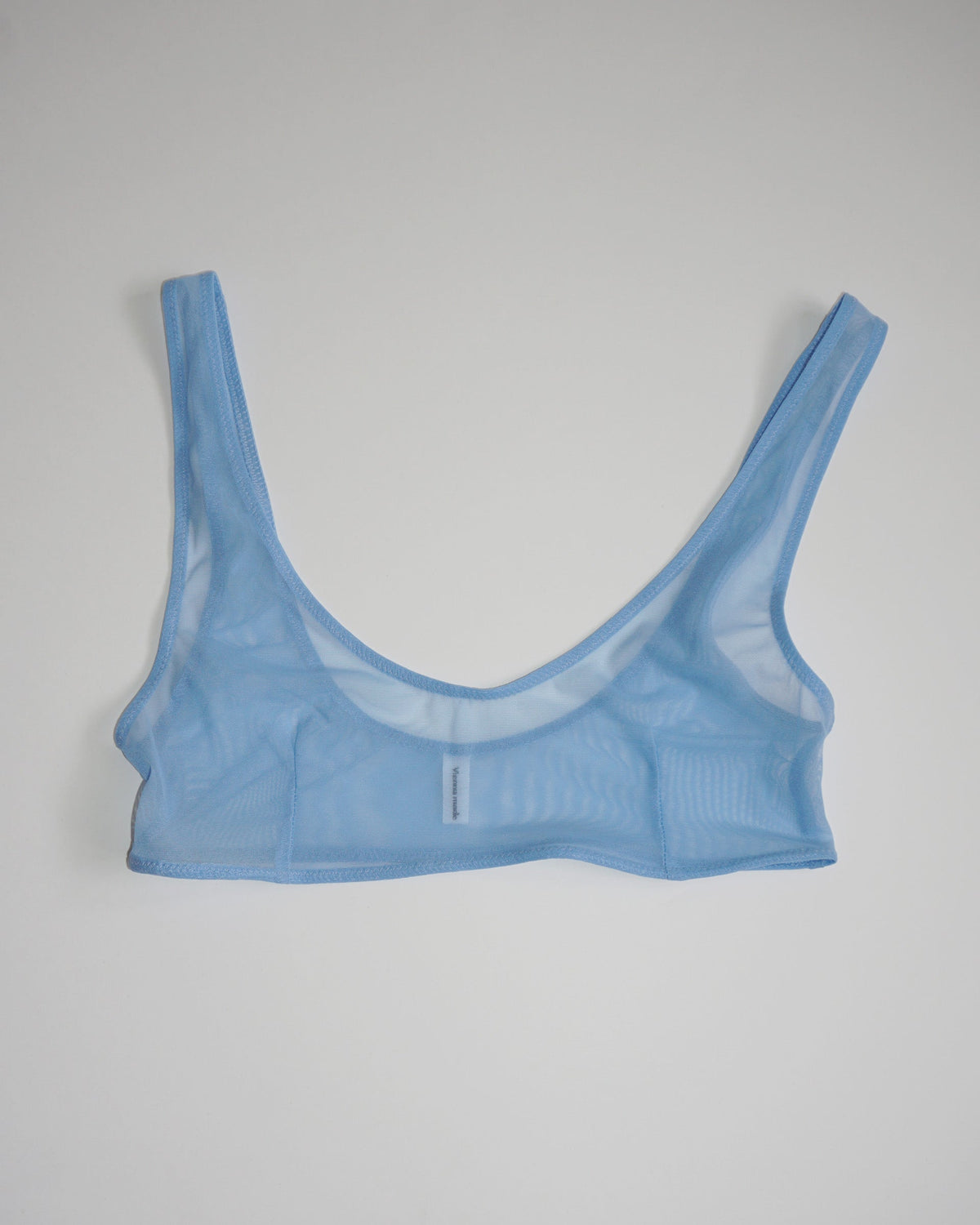 Soda Lingerie Mesh Tiny Top - Ciel Blue